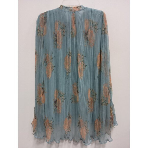 Free People Blue and Orange Tunic - Picture 6 of 7